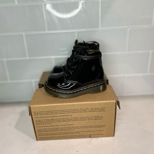 Baby Dr.Marten Black Patent Leather sz 5C